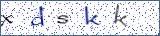 Type the letters shown in the picture
