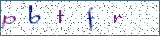 Type the letters shown in the picture