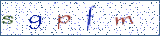 Type the letters shown in the picture