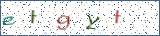 Type the letters shown in the picture