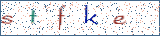 Type the letters shown in the picture