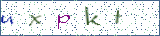 Type the letters shown in the picture