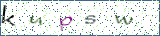Type the letters shown in the picture