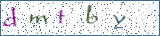 Type the letters shown in the picture