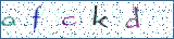 Type the letters shown in the picture